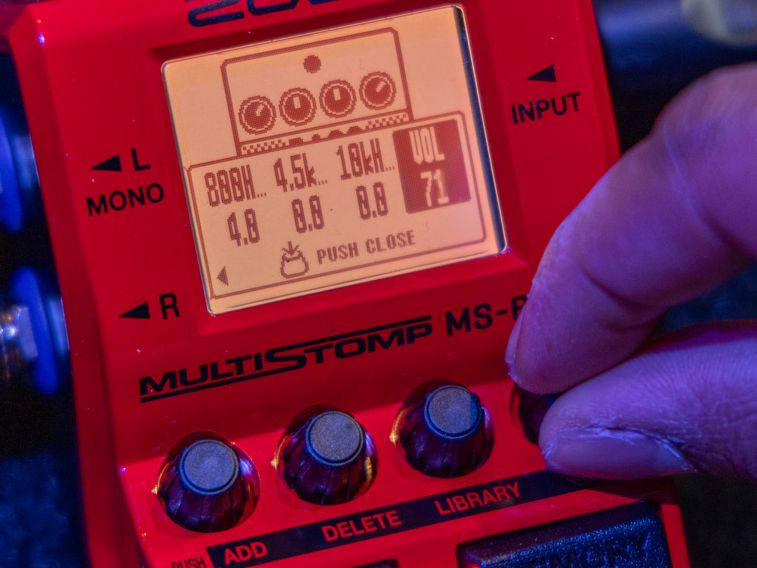 Zoom MS-60B+ MultiStomp Bass Pedal