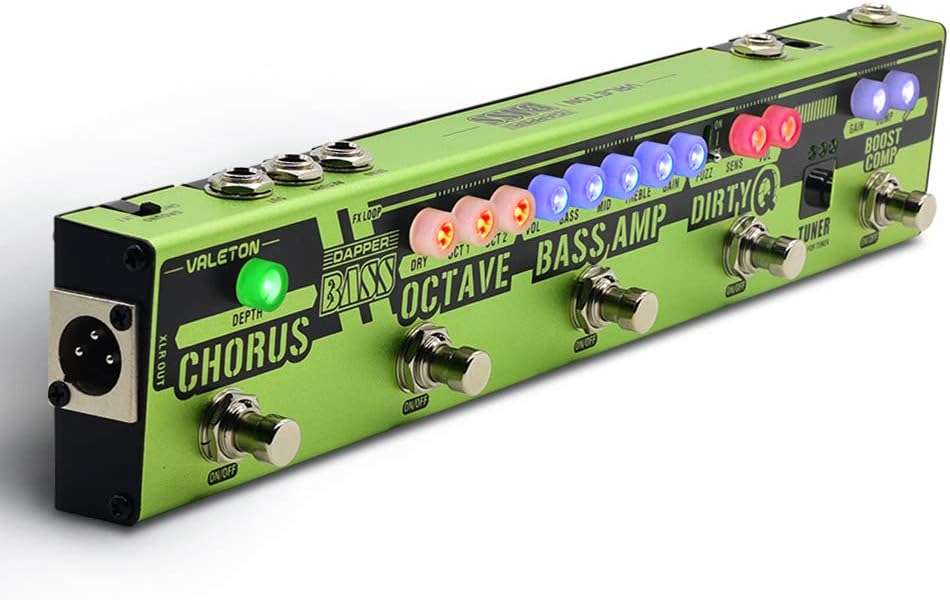 Valeton VES-2 Dapper Bass Multi Effects Strip
