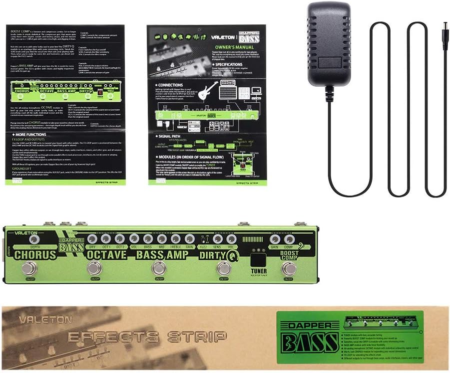 Valeton VES-2 Dapper Bass Multi Effects Strip
