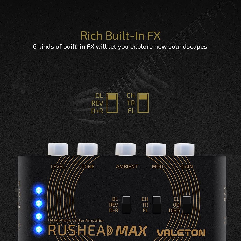 Valeton Rushead Max RH-100 Pocket Guitar Amp
