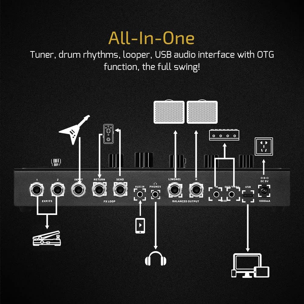 Valeton GP-200LT Multi-Effects Processor
