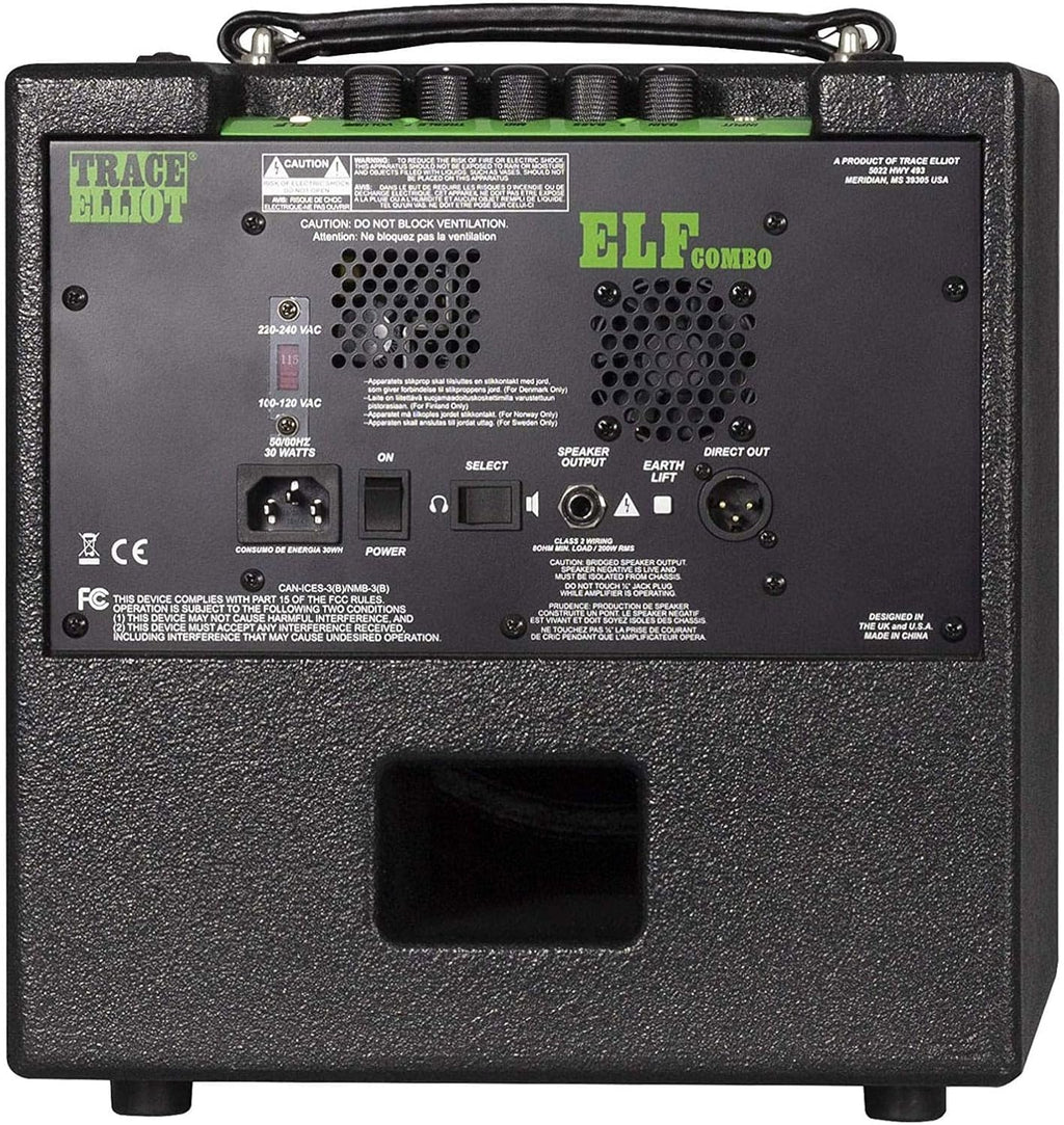 TRACE ELLIOT® ELF 1X8 COMBO BASS AMPLIFIER