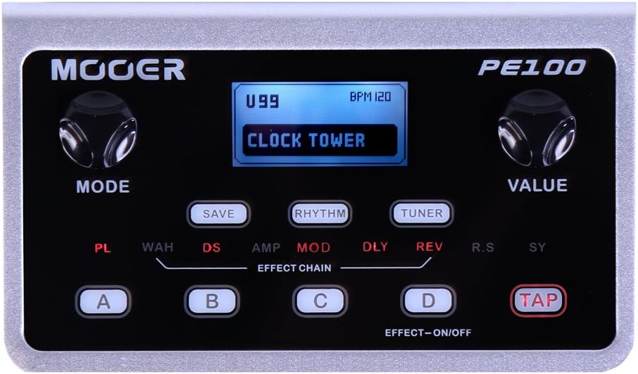 Mooer PE-100 Portable Multi-Effects Processor
