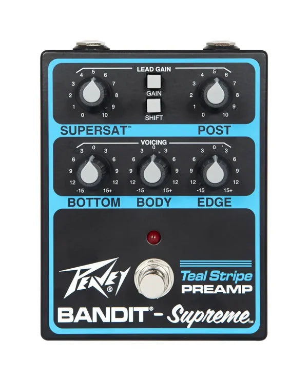 Peavey Bandit® Supreme Teal Stripe Pedal
