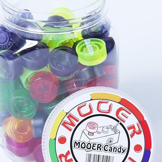 Mooer Candy Effects Pedal 100pcs Footswitch Toppers