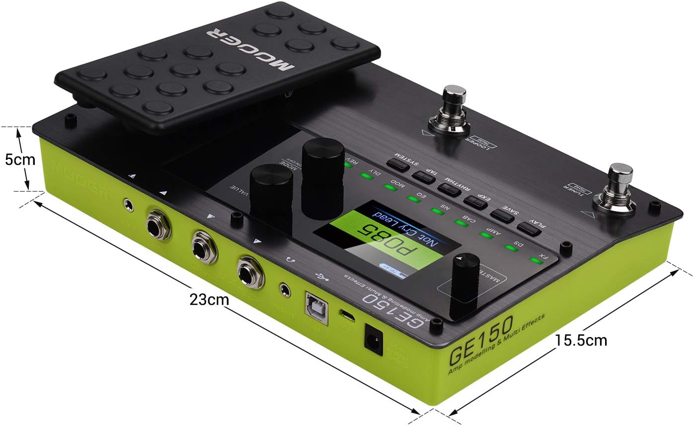 Mooer GE150 Amp Modelling And Multi Effects Pedal