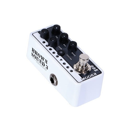Mooer M005 Brown Sound 3 Digital Preamp Effect Pedal