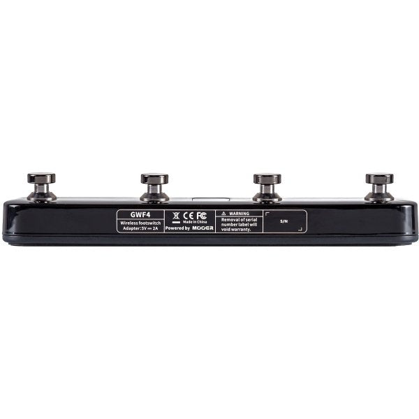 Mooer GWF4 Wireless Amplifier Footswitch, Black