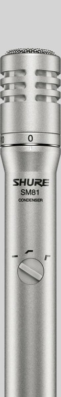 Shure SM81 Cardioid Condenser Microphone