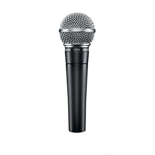 SHURE SM58 CARDIOID DYNAMIC VOCAL MICROPHONE
