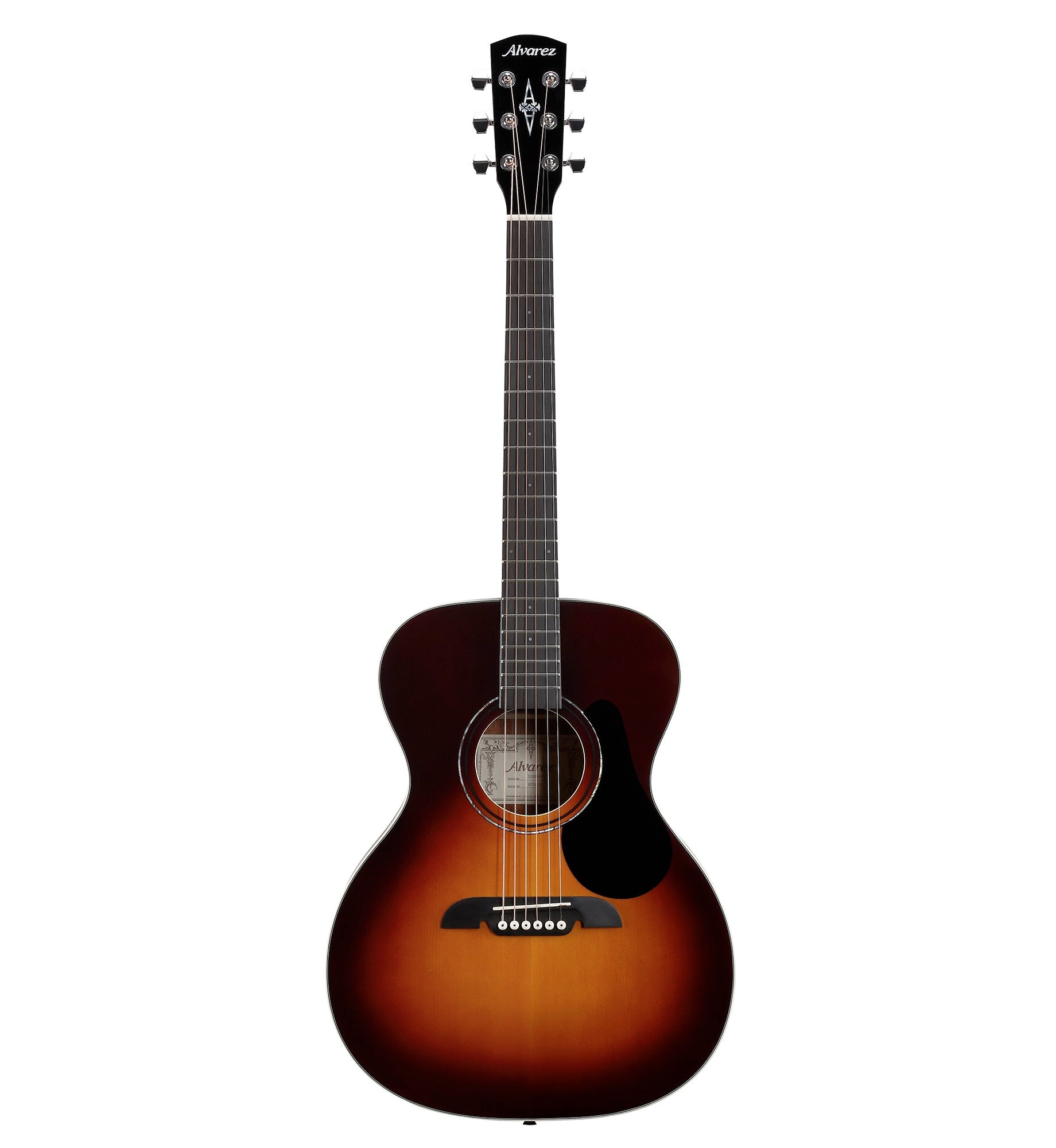 Alvarez RF26SB, Folk/OM Acoustic Guitar with Gig Bag - Shadowburst - Regent Series
