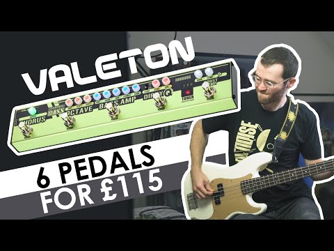 Valeton VES-2 Dapper Bass Multi Effects Strip