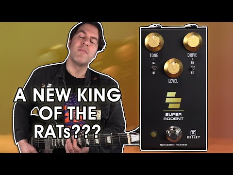 Keeley Super Rodent Overdrive and Distortion Pedal