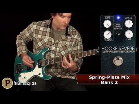 Keeley HOOKE-REVERB Spring Reverb Pedal With Tremolo