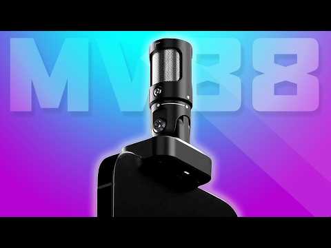 Shure NEW MV88
USB-C Stereo Microphone