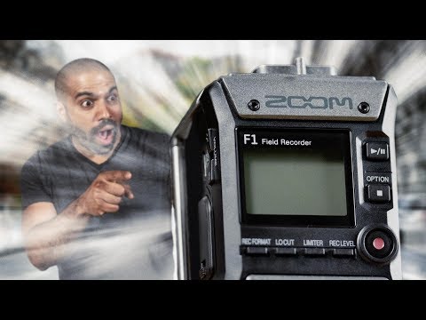 Zoom F1 Field Recorder w/ Lavalier Mic