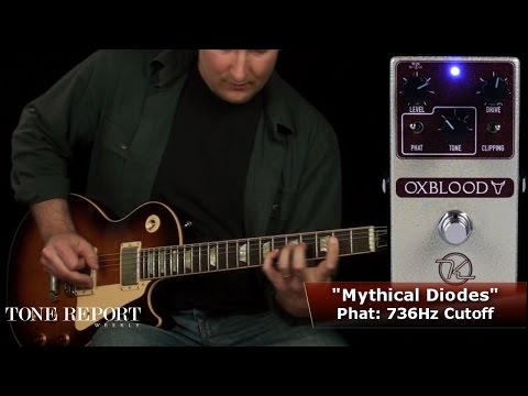 Keeley OXBLOOD Overdrive Pedal