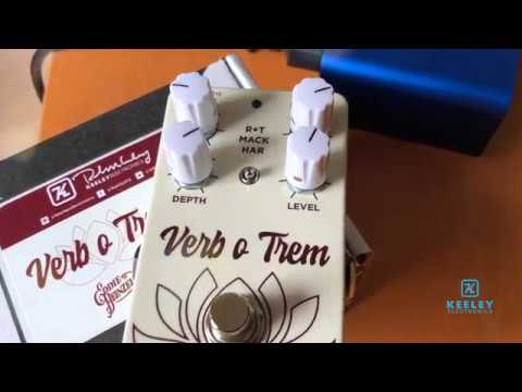 Keeley VERB-O-TREM Eddie Heinzelman Reverb/Tremolo Pedal