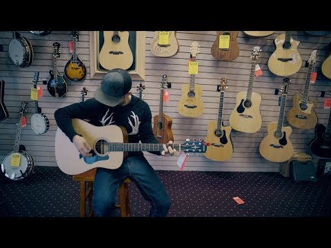 Alvarez AD30/AD30CE Dreadnaught guitar with cutaway -Natural Satin