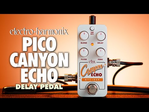 Electro-Harmonix
Pico Canyon Echo Digital Delay Pedal