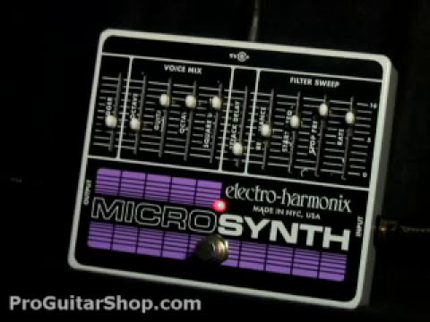 Electro-Harmonix
Micro Synth Analog Guitar Microsynthesizer