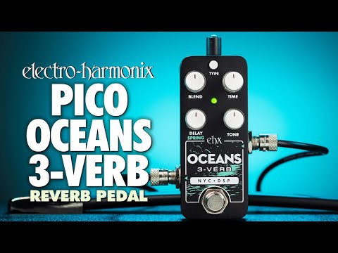 Electro-Harmonix
Pico Oceans 3-Verb Multi-Function Reverb Pedal