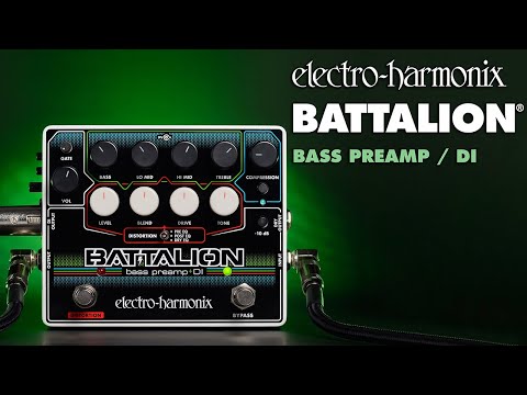 Electro-Harmonix
Battalion Bass Preamp and DI Pedal
