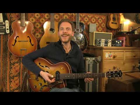 Godin 5th Avenue CW Kingpin II Vintage Burst