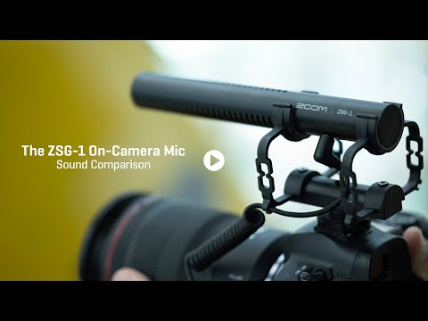 Zoom ZSG-1 On-Camera Shotgun Microphone