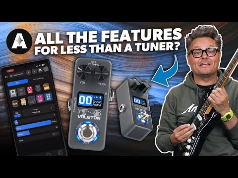 Valeton GP-5 Compact Multi-Effects Processor – SnapTone & IR Loader, 100+ Effects, Bluetooth, USB Audio Interface