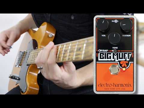 Electro-Harmonix
Op-Amp Big Muff Pi Distortion/Sustain Pedal